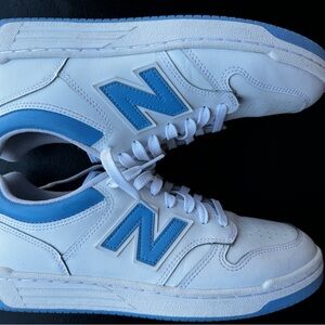 New Balance White and Blue Athletic Shoes NEW BALANCE 480 Shoes